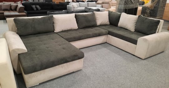 TOULON U-alakú kanapé