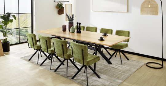 MASSIMO Étkezőasztal | 260cm-re bővithető!!!