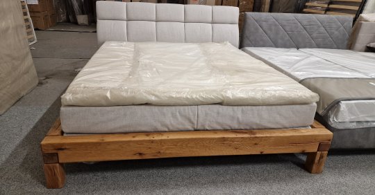 BULL boxspring ágy | valódi tölgyfa kerettel!