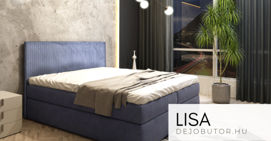  LISA Boxspring ágy 