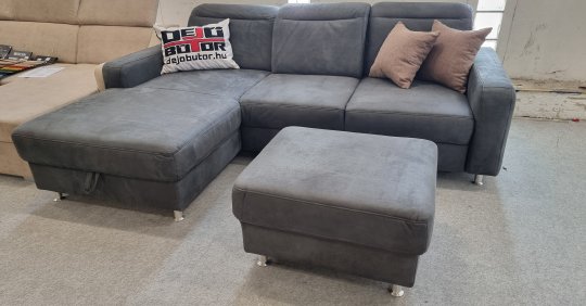 VITO COLOMBO sarokkanapé + puff