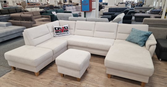 PALMERA U-form kanapé + PUFF