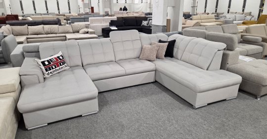 NEBRASKA U-form kanapé | raktáron több színben!