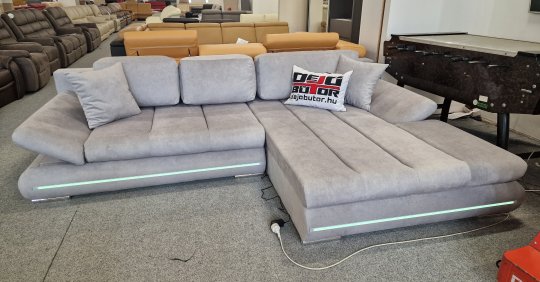 JORDAN LED sarokkanapé