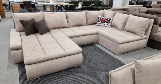 ÚJ ALESKA 2. U-form kanapé | RAKTÁRRÓL 10% KEDVEZMÉNNYEL!