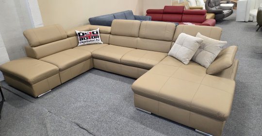 VALENTINE U-FORM kanapé | VALÓDI BŐR 