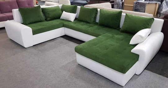 TOULON U-form kanapé 