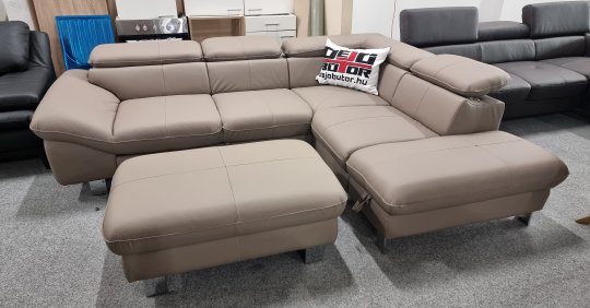 DRIVER NAGY Sarokkanapé | VALÓDI BŐR 