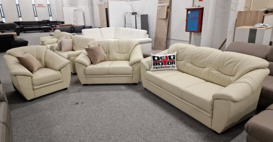 SAVONA Ülőgarnitúra | VALÓDI BŐR 3+2 +1szem.