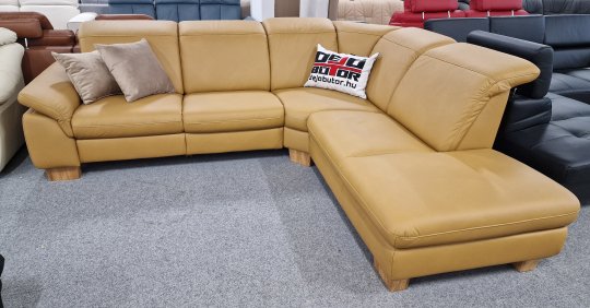 MESSINA OKKER sarokkanapé | VALÓDI BŐR